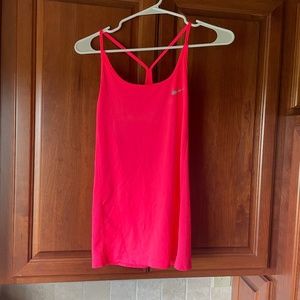 Hot Pink Nike Dri-Fit Racerback Tank Top